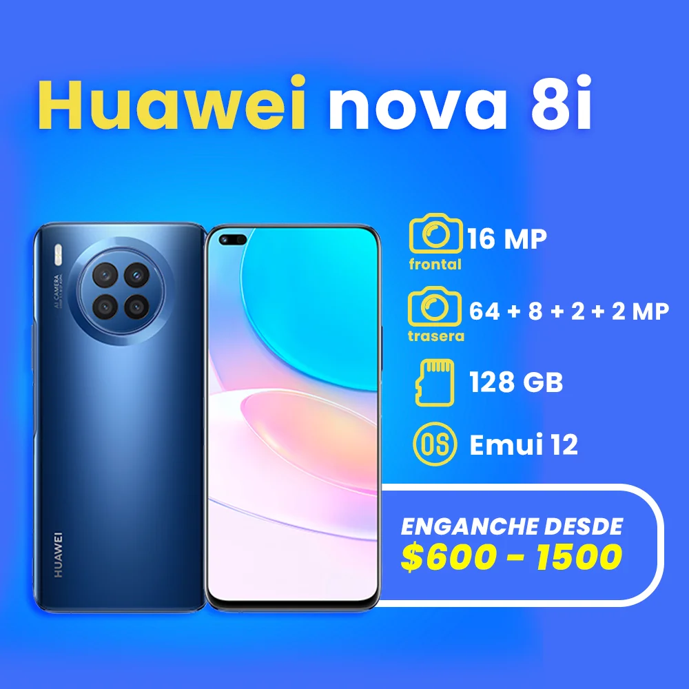 celulares a credito en apodaca huawei nova 8i