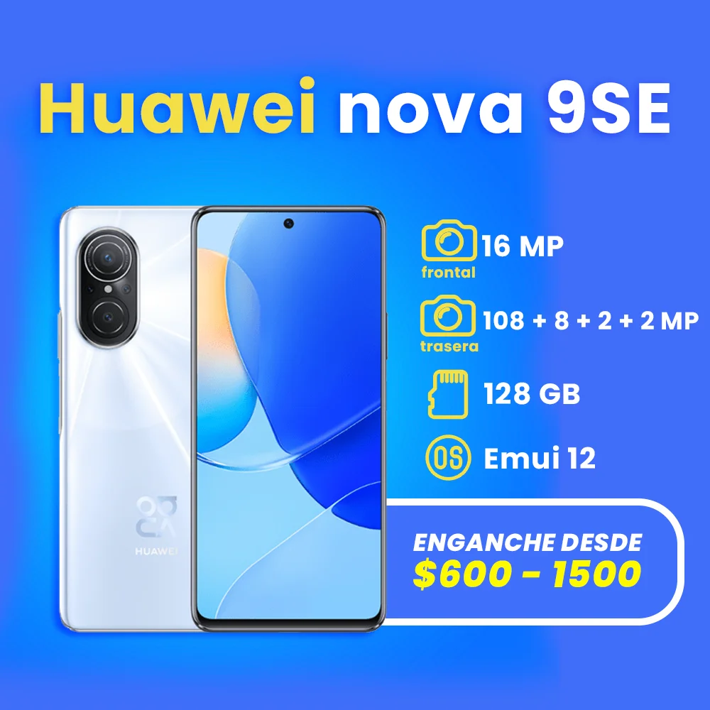 celulares a credito en apodaca huawei nova 9se