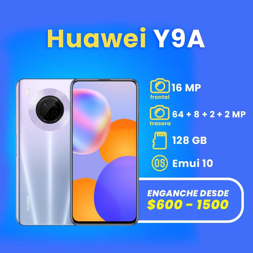 celulares a credito en apodaca huawei y9a