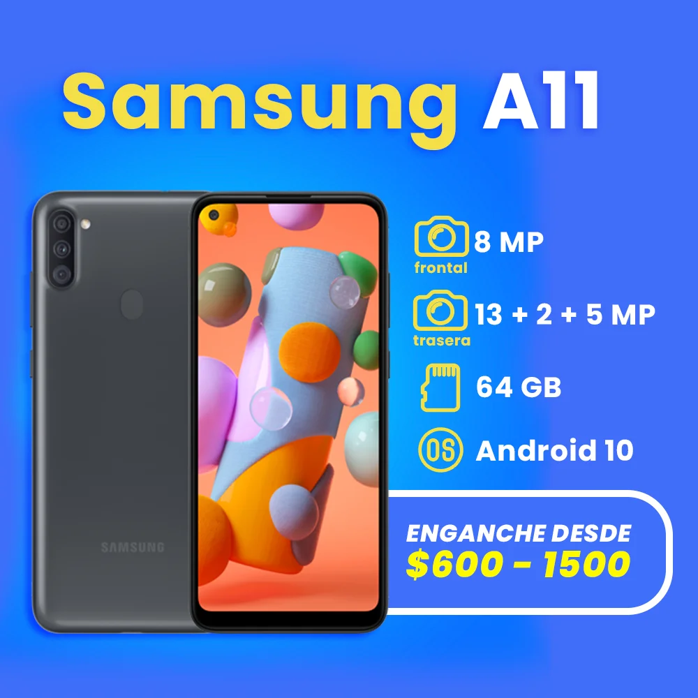 celulares a credito en apodaca samsung A11