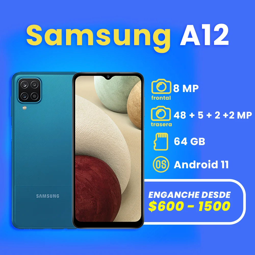 celulares a credito en apodaca samsung A12