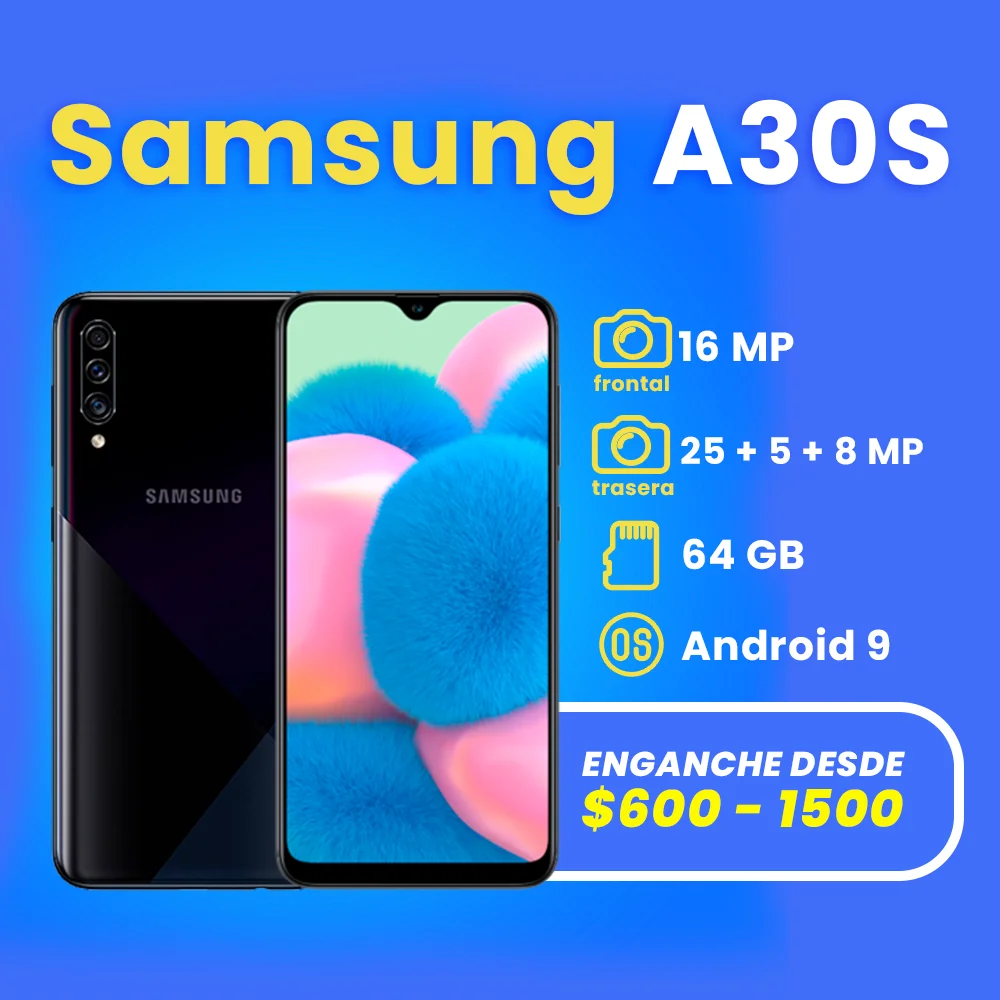 celulares a credito en apodaca samsung A30s