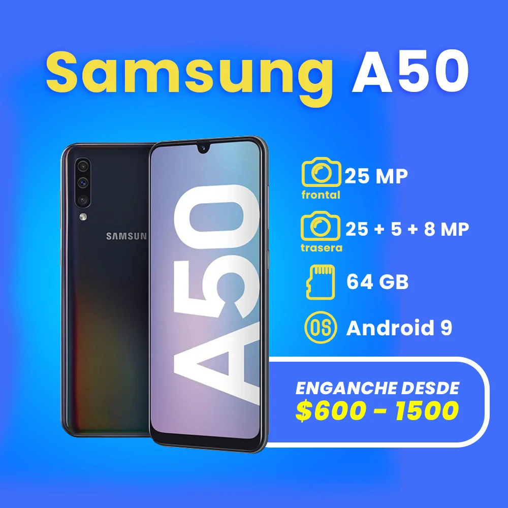celulares a credito en apodaca samsung A50