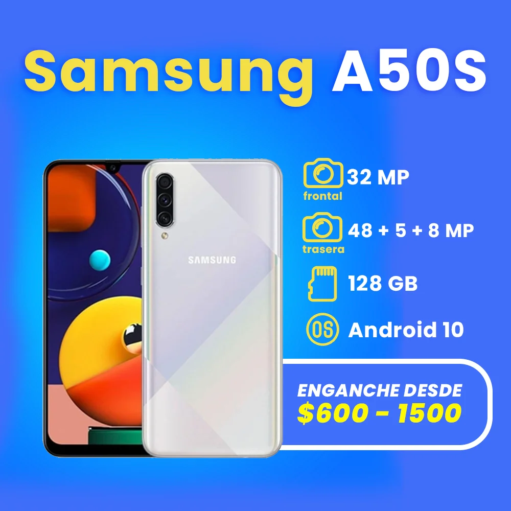 celulares a credito en apodaca samsung A50s