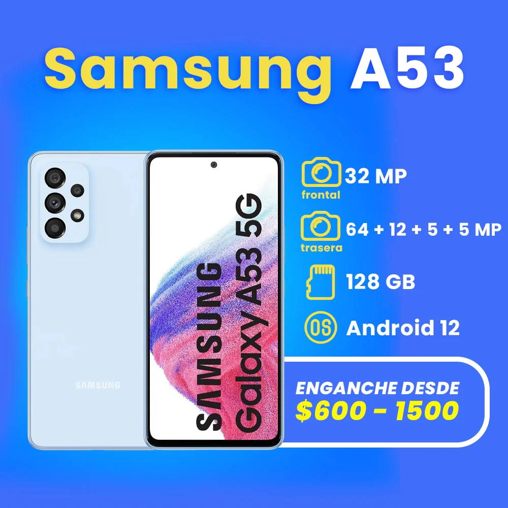 celulares a credito en apodaca samsung A53 (1)