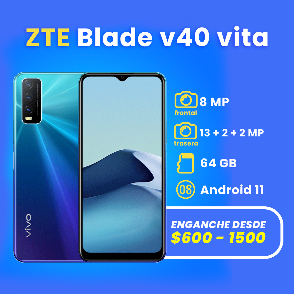 celulares a credito en apodaca ZTE v40 vita