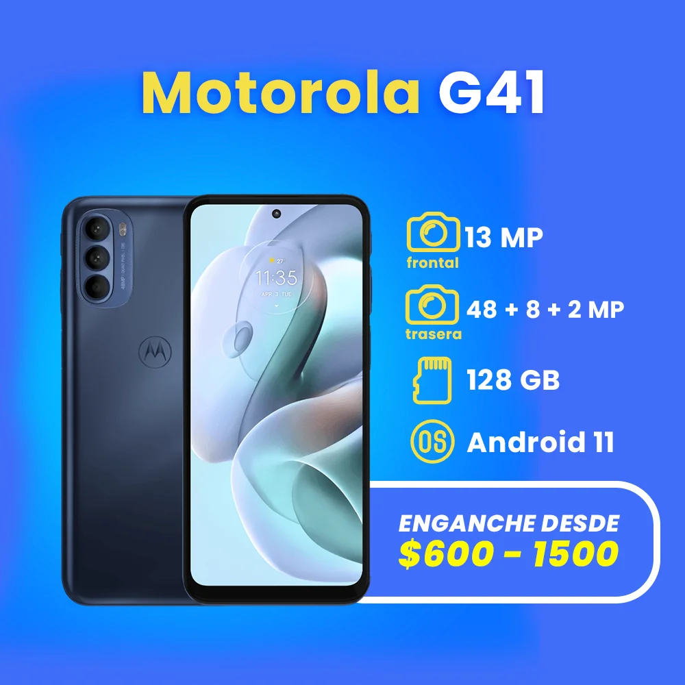 celulares a credito en apodaca motorola G41