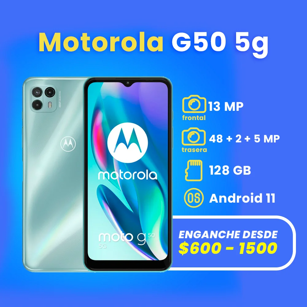 celulares a credito en apodaca motorola G50